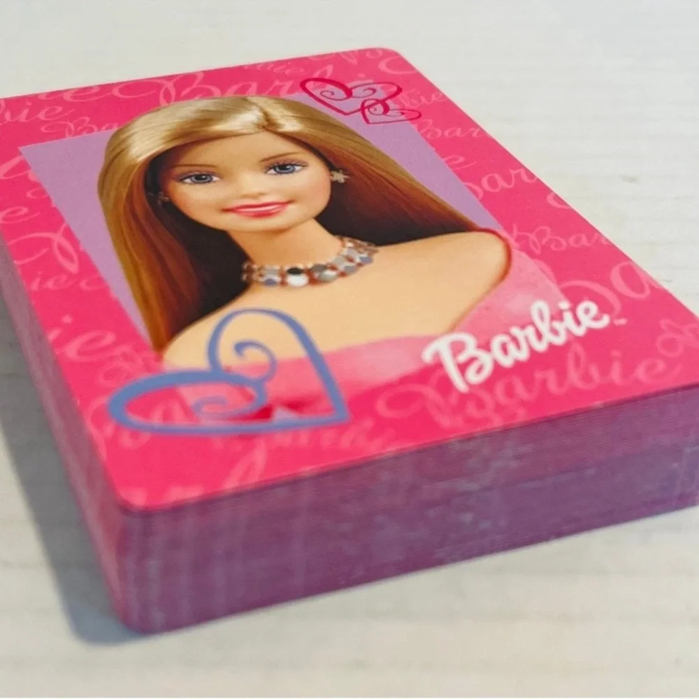 PRICE FIRM RARE Barbie Pink Playing Cards Collector Set - Picture 11 of 16